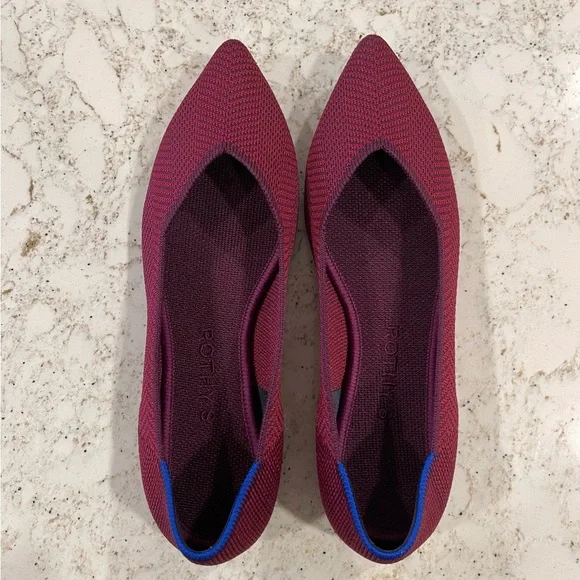 SALE | Rothy’s | Cabernet Herringbone | Flats - Picture 3 of 16